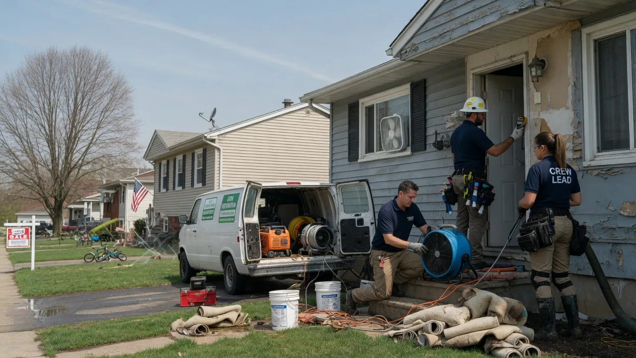 Flood Cleanup in Clarence Center, NY near me